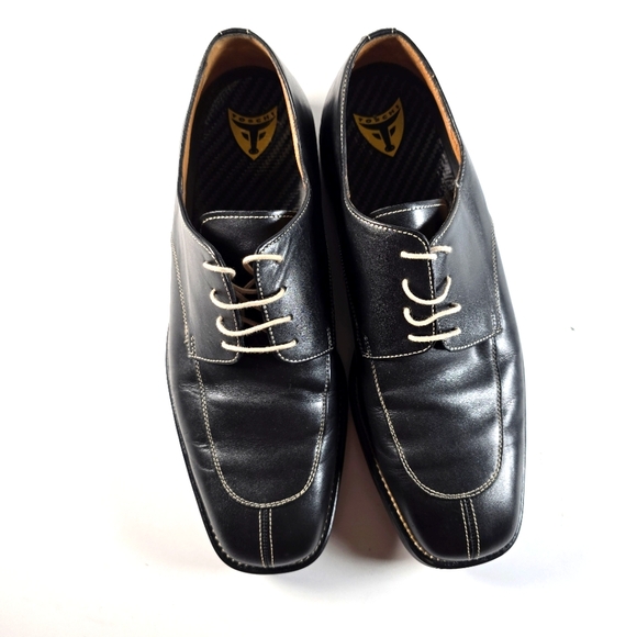Michael Toschi Oxfords Mens 10.5 Black CIS Equipped Carbonlite Leather Shoes main image 7